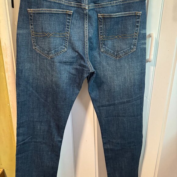 LUCKY BRAND 121 SLIM JEANS SIZE 34 X 29 NW STRETCH STRAIGHT - Picture 1 of 6